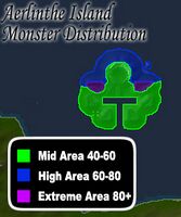 Aerlinthe Spawn Distribution