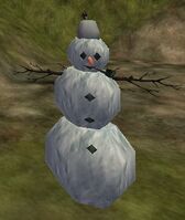 Snowman with Fez