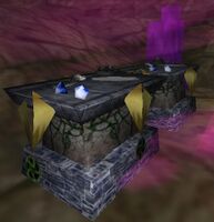 Altar in the larger Ore room