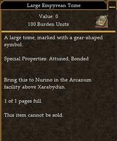 Large Empyrean Tome