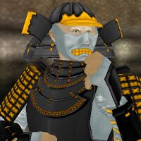 Close-up on Yoroi Helmet (without underclothes)